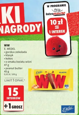 Gorzka czekolada klasyk promocja w Intermarche