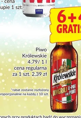 Piwo Królewskie promocja w Prim Market