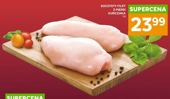 Soczysty filet z piersi kurczaka promocja w Stokrotka