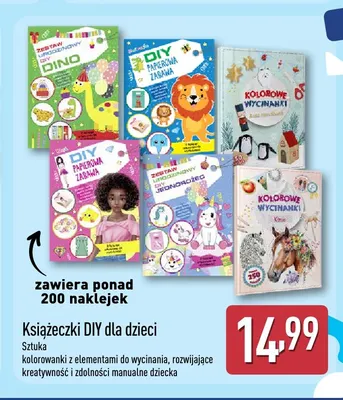 Książeczki DIY dla dzieci promocja w Aldi