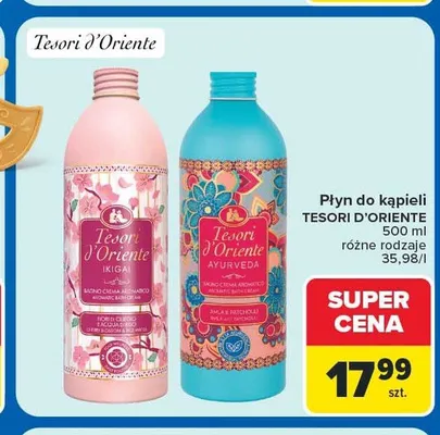 Płyn do kąpieli Tesori d'Oriente Ikigai promocja w Carrefour