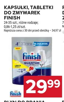 Kapsułki, tabletki do zmywarek Finish promocja w Stokrotka