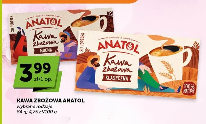 Kawa zbożowa Anatol promocja w ABC
