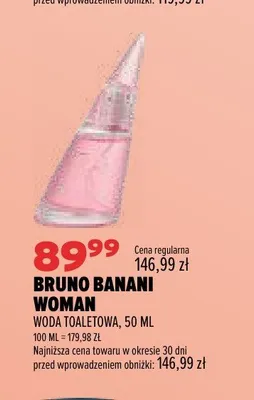 Woda toaletowa Bruno Banani Woman promocja w Drogerie Natura