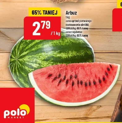 Arbuz promocja w POLOmarket
