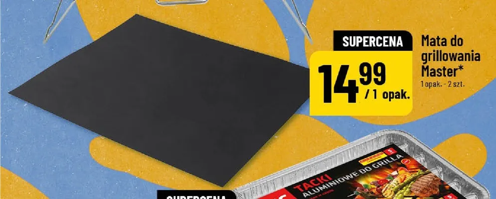 Mata do grillowania Master promocja w POLOmarket