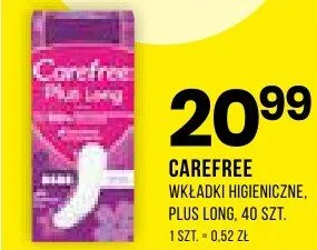 Wkładki higieniczne Plus Long promocja w Drogerie Natura