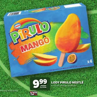 Lody Pirulo Nestlé Mango 4-pak promocja w Stokrotka