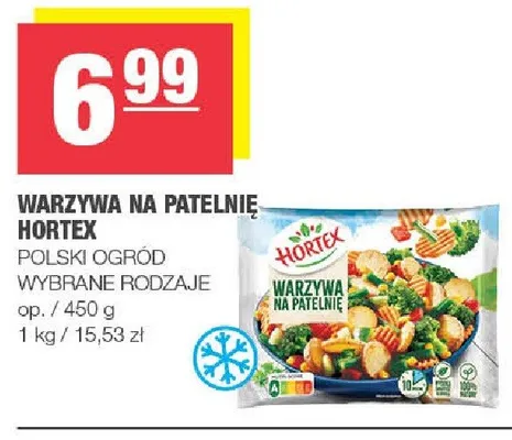 Warzywa na patelnię Hortex promocja w SPAR