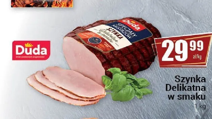 Szynka Delikatna w smaku Duda promocja w Premium Nasz Sklep