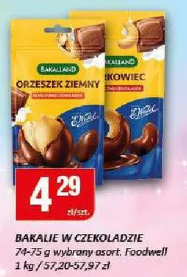 Orzeszek ziemny w czekoladzie promocja w Chorten
