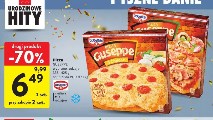 Pizza Guseppe Dr.Oetker promocja w Intermarche