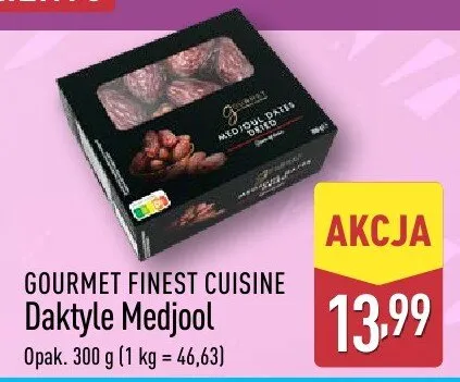 Daktyle Medjool promocja w Aldi