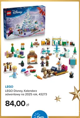 LEGO Disney Kalendarz adwentowy na 2025 rok 43273 promocja w Smyk