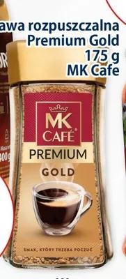 Kawa rozpuszczalna MK Cafe Premium Gold promocja w Kupiec