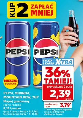 Napój gazowany Pepsi promocja w Kaufland