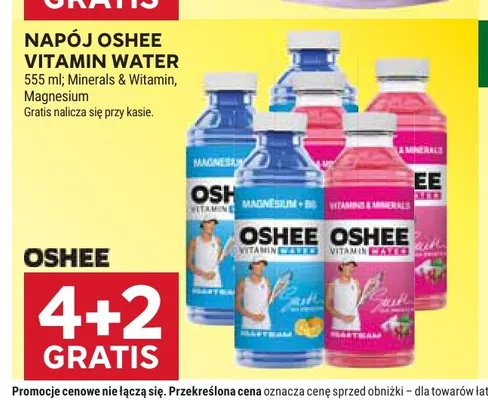 Napój Oshee Vitamin Water Minerals & Witamin promocja w Stokrotka