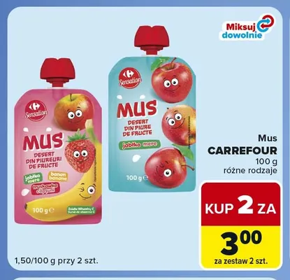 Mus Carrefour promocja w Carrefour Market
