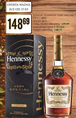 Koniak Very Special promocja w Dino