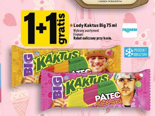 Lody Kaktus Big Patec Sensei promocja w TOPAZ