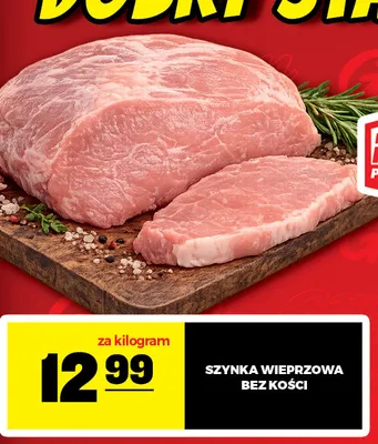 Szynka wieprzowa bez kości promocja w Gram Market