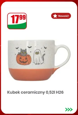 Kubek ceramiczny 0,52 l H26 promocja w Dino
