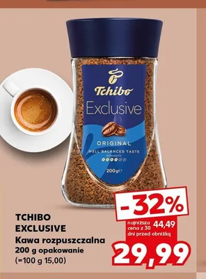 Kawa rozpuszczalna Tchibo Exclusive Original promocja w Kaufland