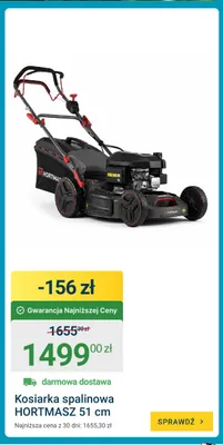 Kosiarka spalinowa HORTMASZ promocja w ERLI