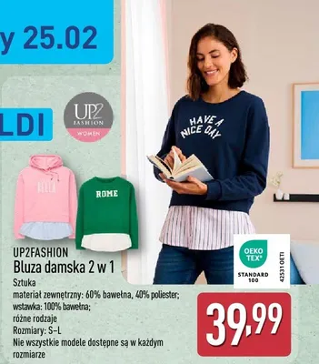 Bluza damska promocja w Aldi