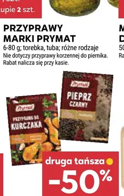 Przyprawy marki Prymat promocja w Stokrotka