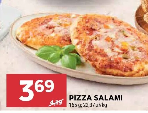 Pizza salami promocja w Stokrotka