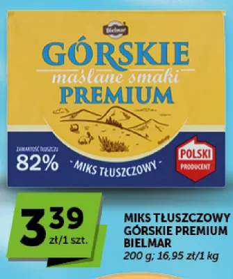 Miks tłuszczowy Górskie Premium Bielmar promocja w Groszek