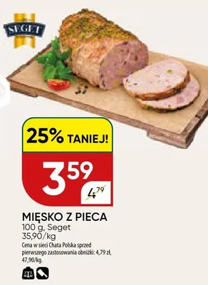 Mięsko z pieca promocja w Chata Polska