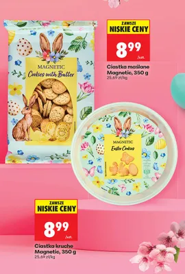 Ciastka maślane Cookies with Butter promocja w Biedronka