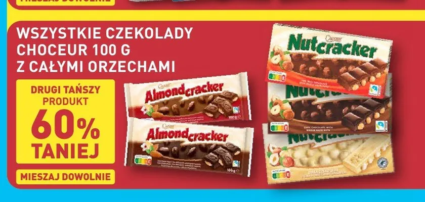 Czekolada CHOCEUR Nutcracker promocja w Aldi