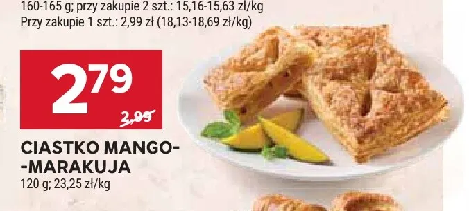 Ciastko mango-marakuja promocja w Stokrotka