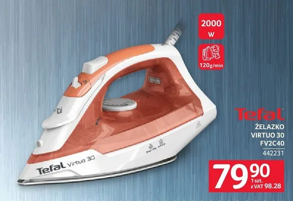 Żelazko Virtuo 30 FV2C40 promocja w Selgros