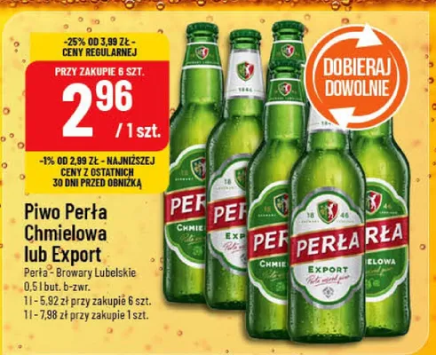 Piwo radler lub export promocja w POLOmarket