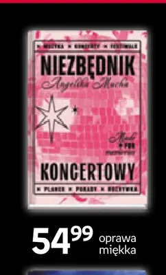 Książka Niezbędnik koncertowy Angelika Mucha oprawa miękka Moondrive promocja w Empik
