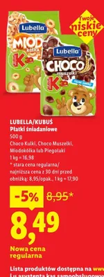 Płatki śniadaniowe Miodokółka promocja w Lidl