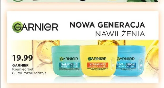 Krem-sorbet GARNIER promocja w Drogerie Laboo
