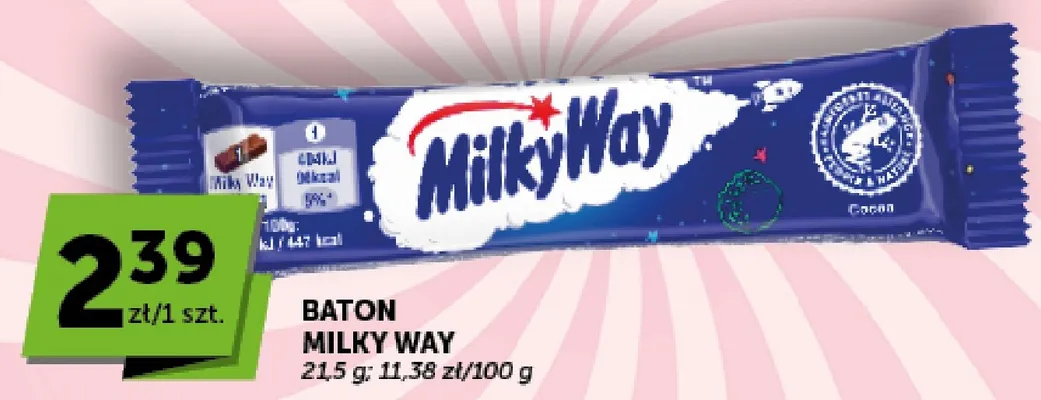 Baton Milky Way promocja w ABC