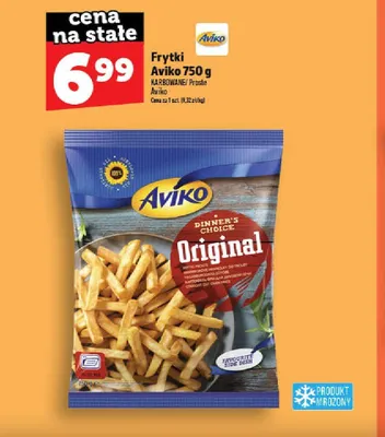 Frytki proste Aviko promocja w TOPAZ
