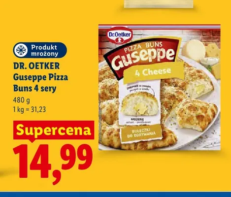 Pizza Buns Dr. Oetker Guseppe 4 sery promocja w Lidl