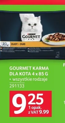 Karma dla kota Gourmet promocja w Selgros
