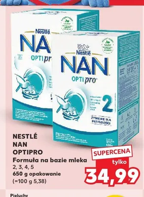 Formuła na bazie mleka Nestlé NAN OPTIPRO promocja w Kaufland