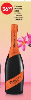 Wino musujące Prosecco Mionetto wytrawne promocja w Żabka