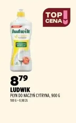 Płyn do naczyń cytryna Ludwik promocja w Drogerie Natura