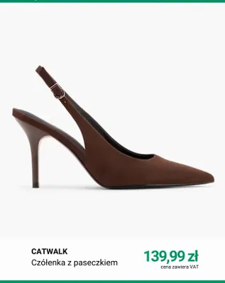 Czółenka z paseczkiem Catwalk promocja w Deichmann