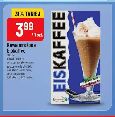 Kawa mrożona Eiskaffee Hochwald promocja w POLOmarket
